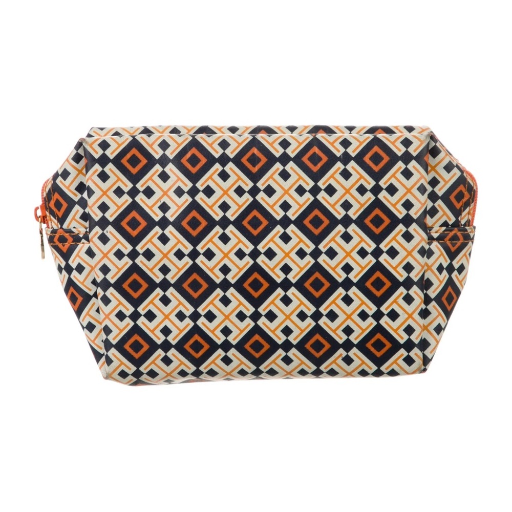 Tory Burch Geometric Patterned Cosmetic Bag